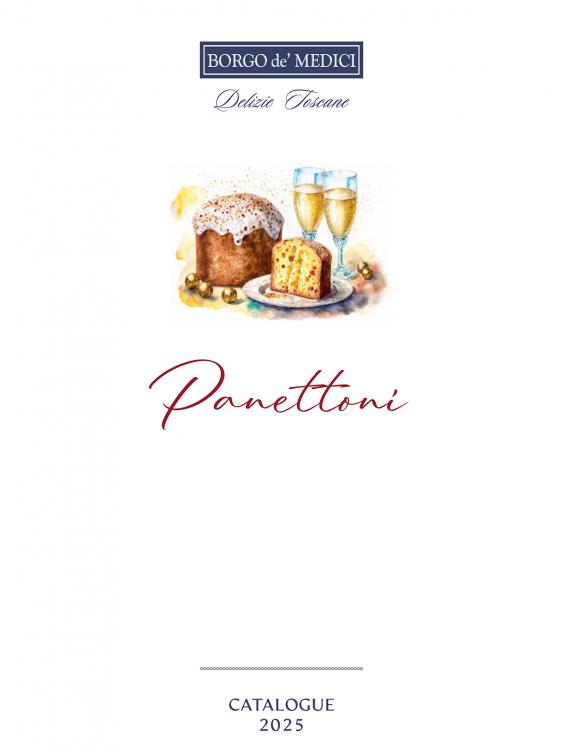 Panettoni Borgo de' Medici catalogue 2025