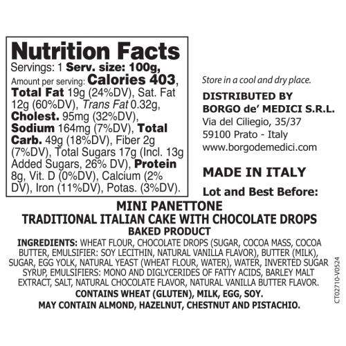 Florentine Chocolate Panettone