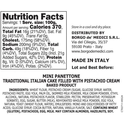 Florentine Pistachio Panettone