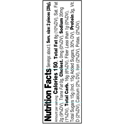Nutrition facts 