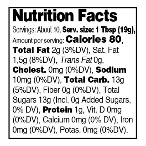 Nutrition facts