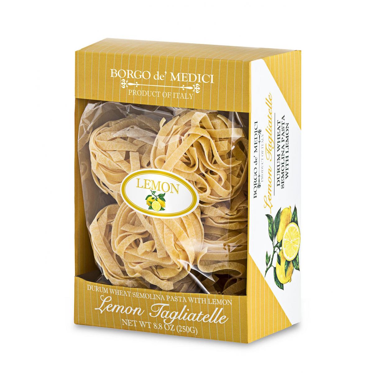 Lemon Flavored Tagliatelle Nests de Medici