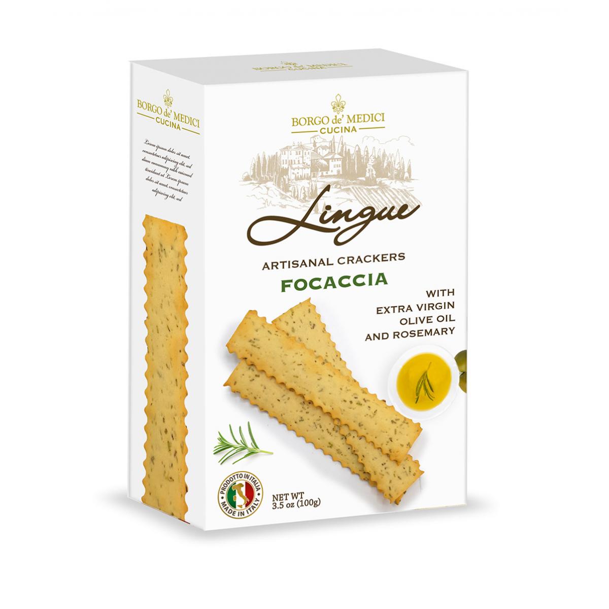 Lingue all'Olio Tusan Flatbread with Evoo 1