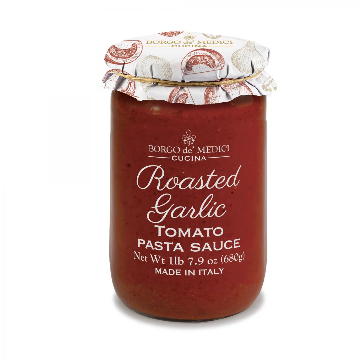 Roasted Garlic Tomato Pasta Sauce