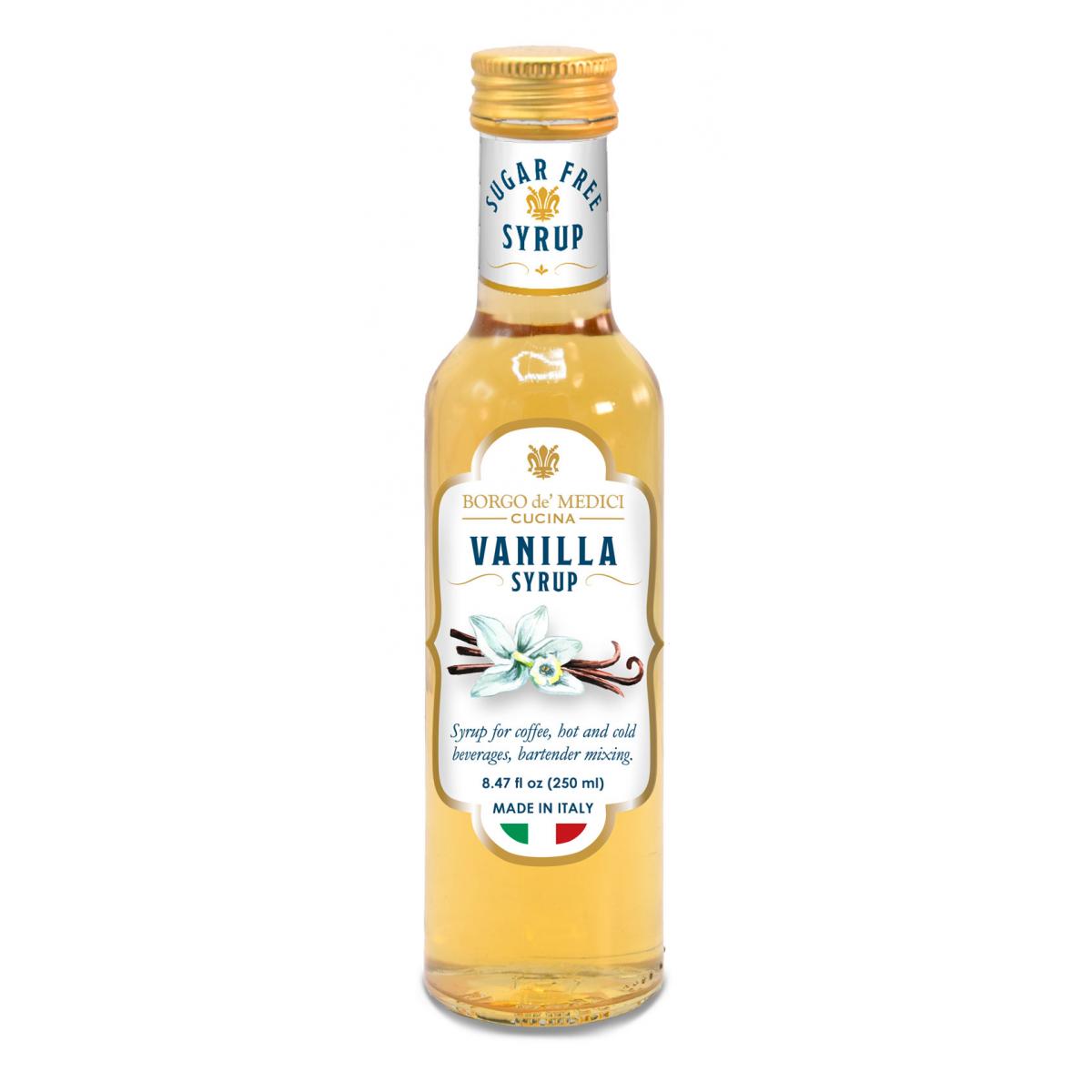 Vanilla Sugar Free Coffee Syrup 1