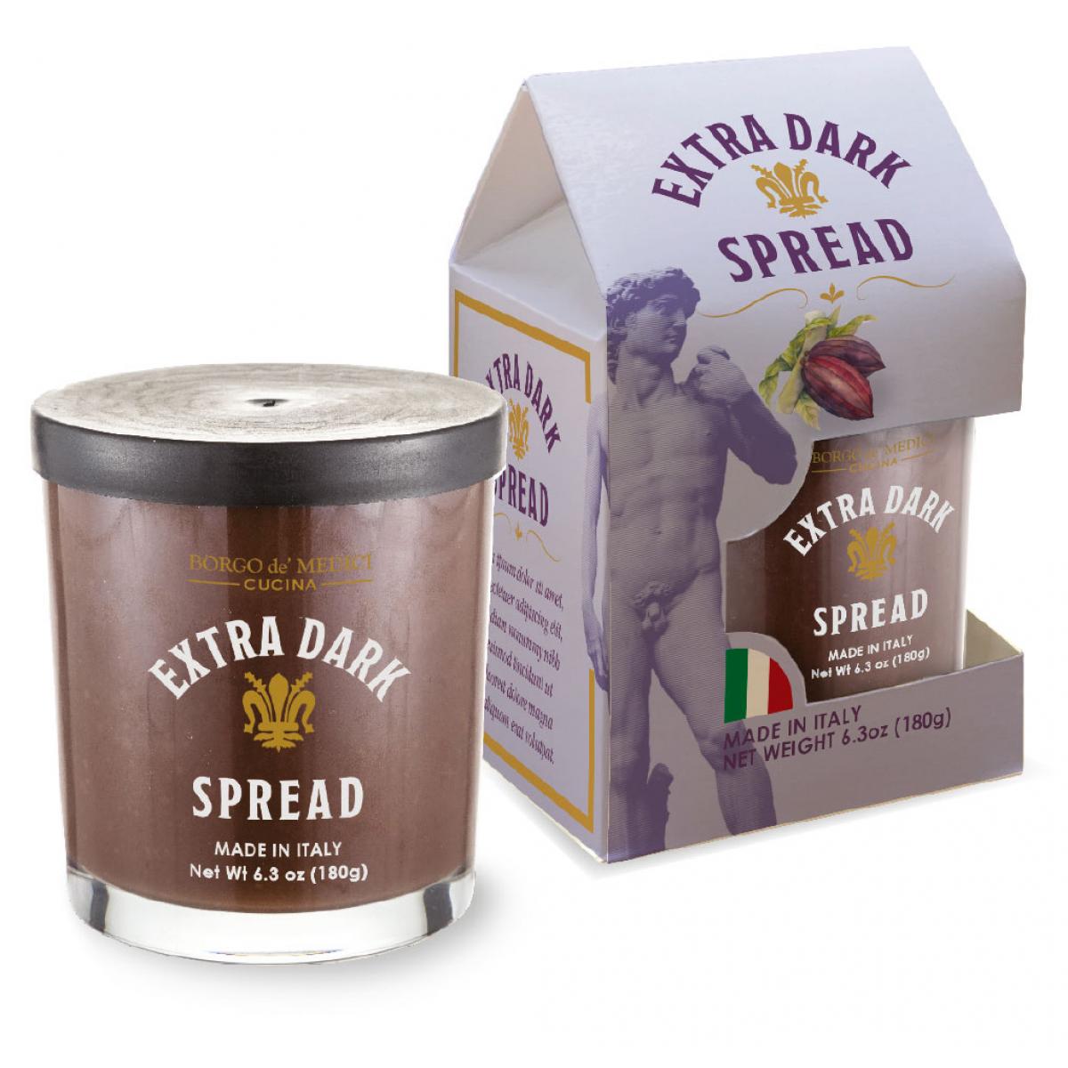 Dark chocolate spread