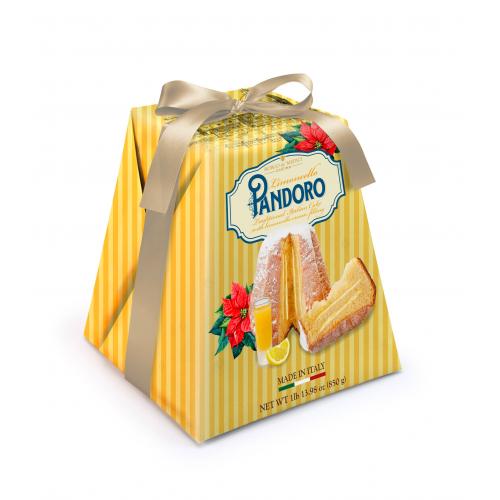 Pandoro Limoncello cream filled