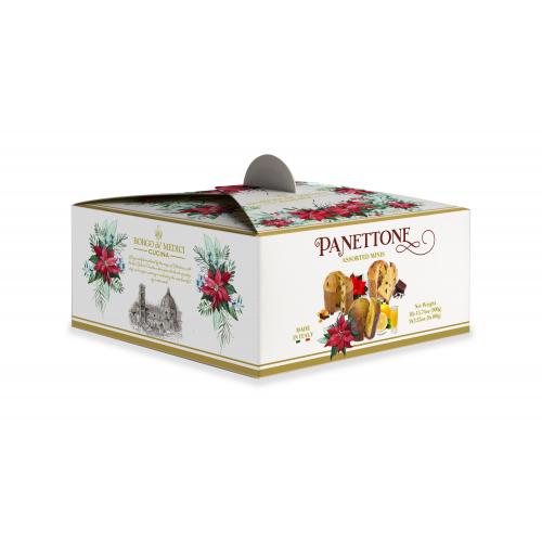 Assortment Of 9 Minis Panettone Borgo de' Medici