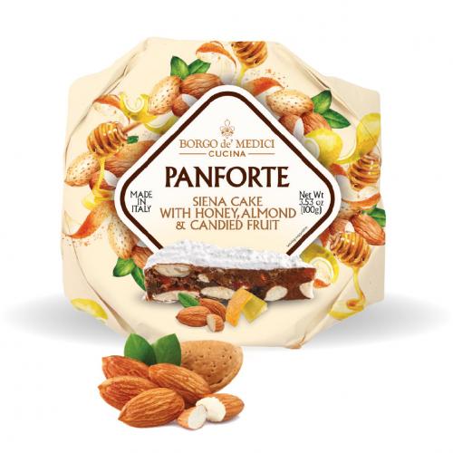 Panforte Cake With Honey & Almonds