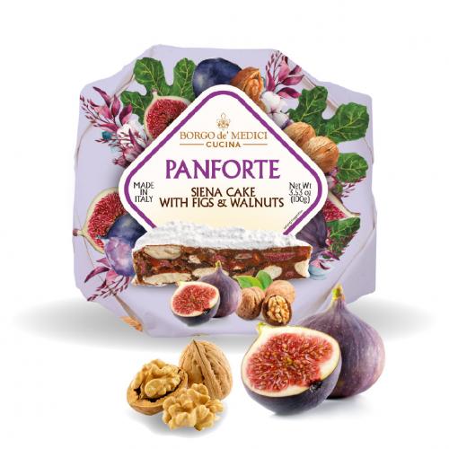 Panforte Cake With Figs & Walnuts