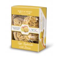 Lemon Flavored Tagliatelle Nests