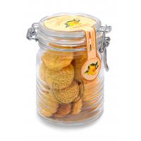 Limoncello flavoured Frollini - Tea cookies in Jar 1